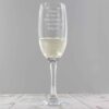 Personalised Any Message Prosecco Flute