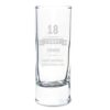 Personalised Birthday Star Shot Glass
