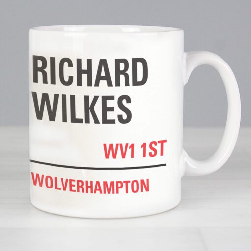 Personalised London Street Sign Mug - Image 7