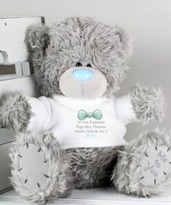 Personalised Me To You Bear for Pageboy and Usher