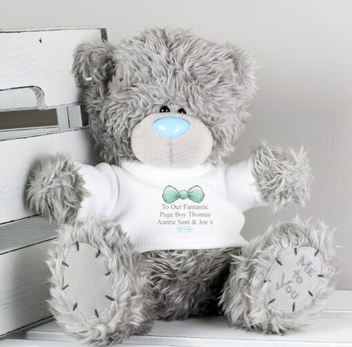 Personalised Me To You Bear for Pageboy and Usher