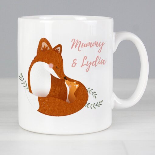 Personalised Mummy and Me Fox Mug - Image 7