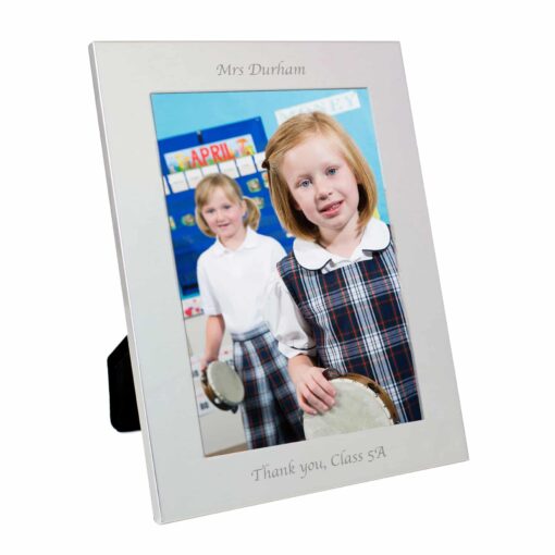 Personalised Silver 5x7 Photo Frame - Image 9