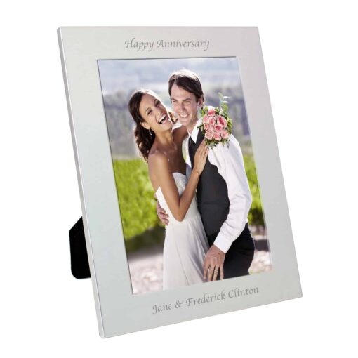 Personalised Silver 5x7 Photo Frame - Image 8