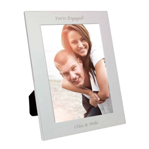 Personalised Silver 5x7 Photo Frame - Image 6