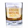 Personalised The Famous Tumbler Bubble Glass